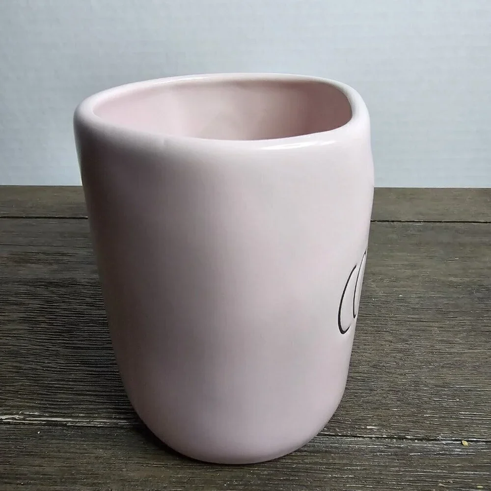 Rae Dunn Artisan You Complete Me Pastel Pink Valentine's Day Mug 2021 Farmhouse